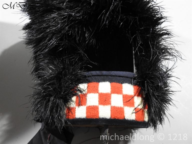 Argyll and Sutherland Highlanders Officer’s Feather Bonnet – Michael D ...