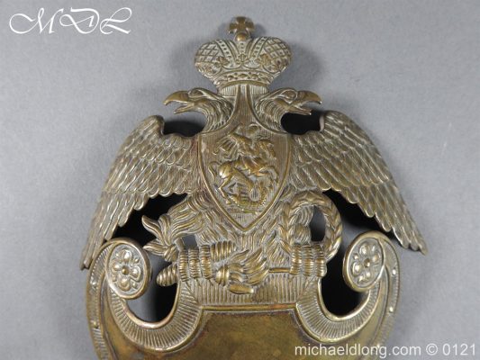 Russian Double Eagle Shako – Helmet Plate – Michael D Long Ltd ...